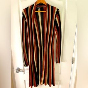 Inc gold, black and brown sparkle sweater